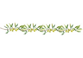 Sticker couronne d'olives