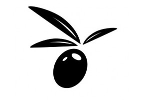 Sticker olive noir pas cher