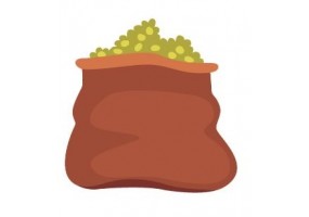 Sticker sac d'olives