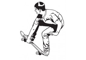 Sticker skate
