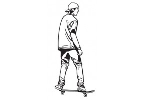 Sticker skate