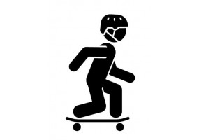 Sticker skate