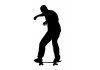 Sticker skate personnage