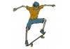 Sticker skate personnage squelette