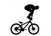 Sticker bmx personnage