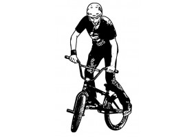 Sticker bmx