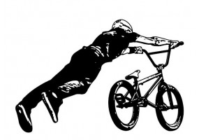 Sticker bmx