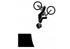 Sticker bmx voltige