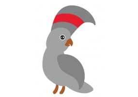 Sticker Australie oiseau 