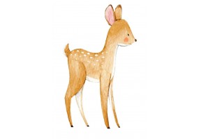 Sticker animaux biche