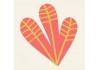 Sticker animaux feuille