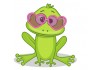 Sticker animaux grenouille