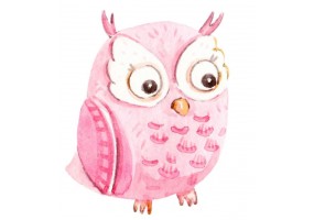 Sticker animaux hibou