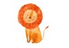 Sticker animaux lion de la jungle