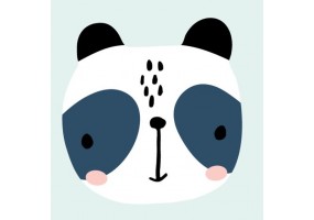 Sticker animaux panda