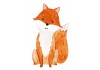 Sticker animaux renard