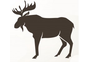 Sticker caribou