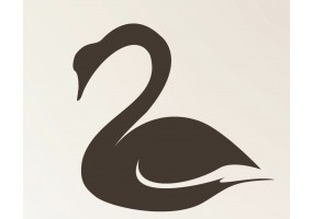 Sticker cygne