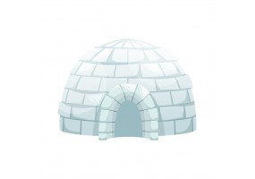 Sticker igloo