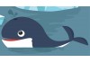 Sticker baleine