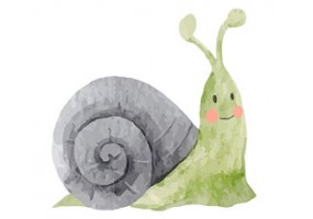 Sticker escargot