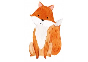 Sticker renard