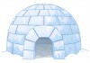 Sticker igloo