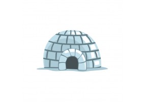 Sticker igloo