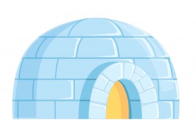 Sticker igloo