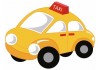 Sticker voiture taxi deco chambre