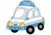Sticker garçon voiture taxi