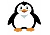 Sticker pingouin gros