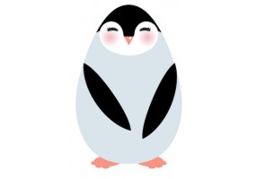 Sticker pingouin