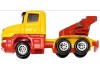 Sticker camion rouge et jaune