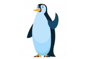 Sticker pingouin