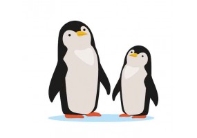 Sticker pingouins
