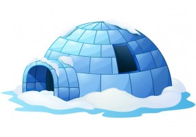 Sticker igloo