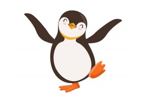 Sticker pingouin