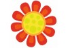 Sticker Fleurs soleil rouge