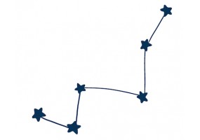 Sticker constellation étoile