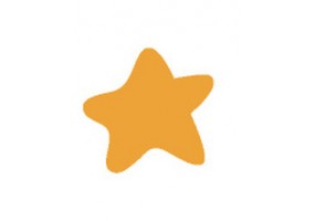 Sticker étoile