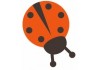 Sticker Coccinelle deco chambre