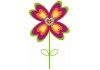 Sticker Fleurs grande floral