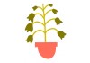 Sticker pot muguet