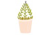 Sticker pot plante