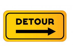 Sticker panneau signalisation