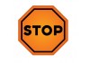 Sticker panneau stop