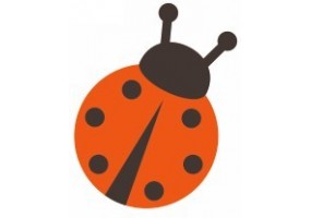 Sticker bebe Coccinelle deco