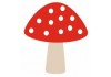 Stickers champignon deco