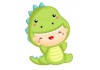 Sticker bébé déguisement dinosaure